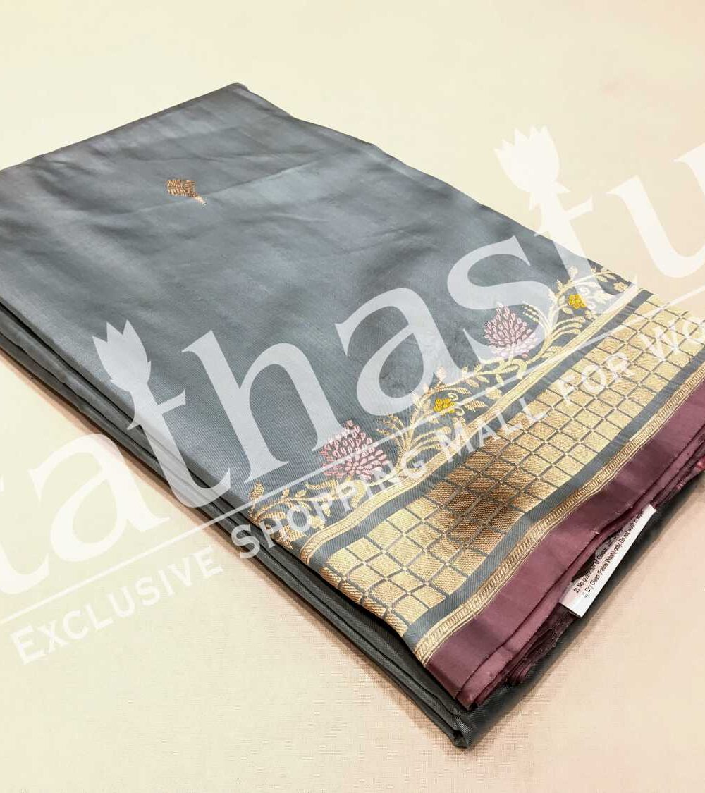 TATHASTU PURE SILK BANARASI SAREE