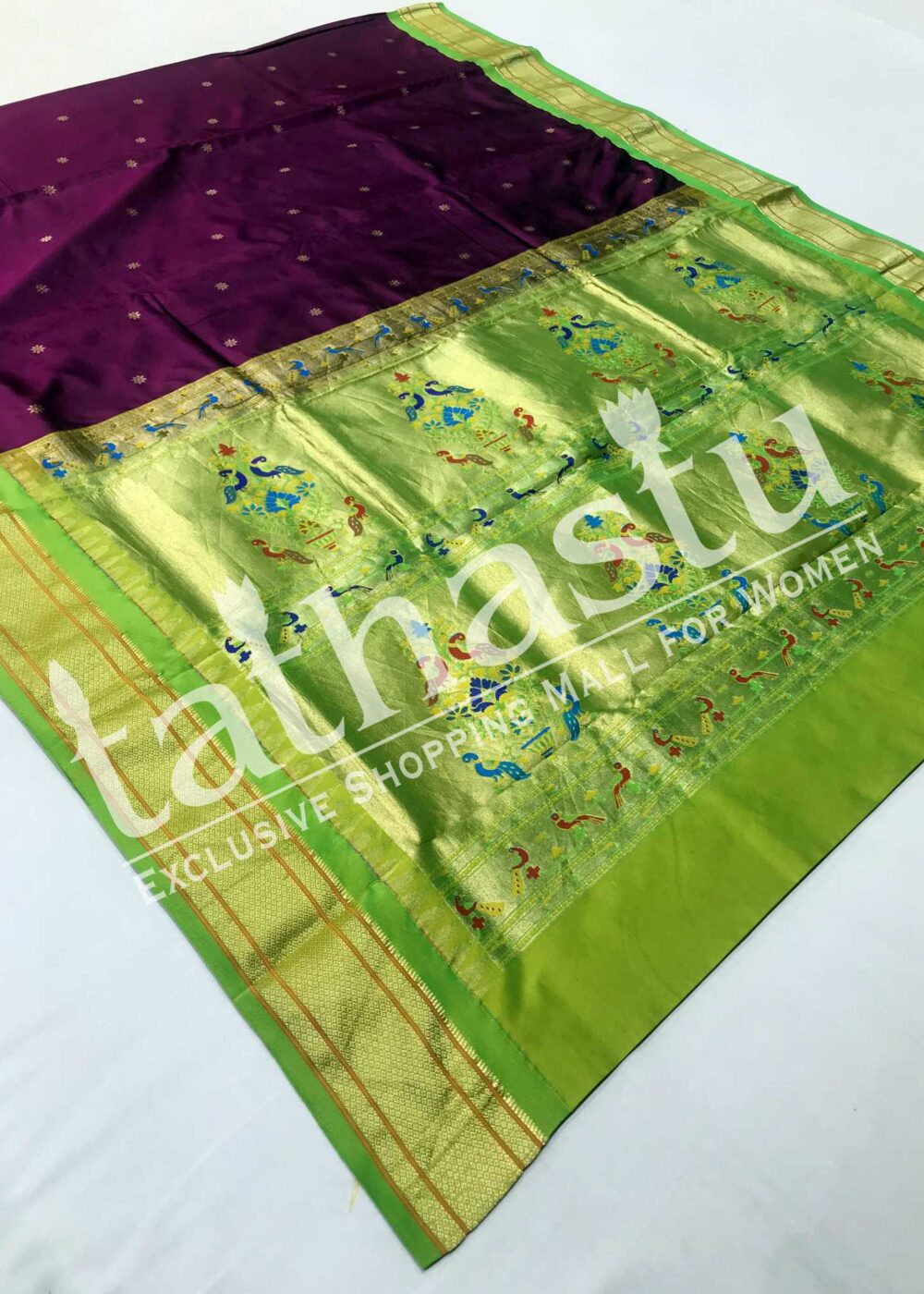 TATHASTU PURE SILK PAITHANI