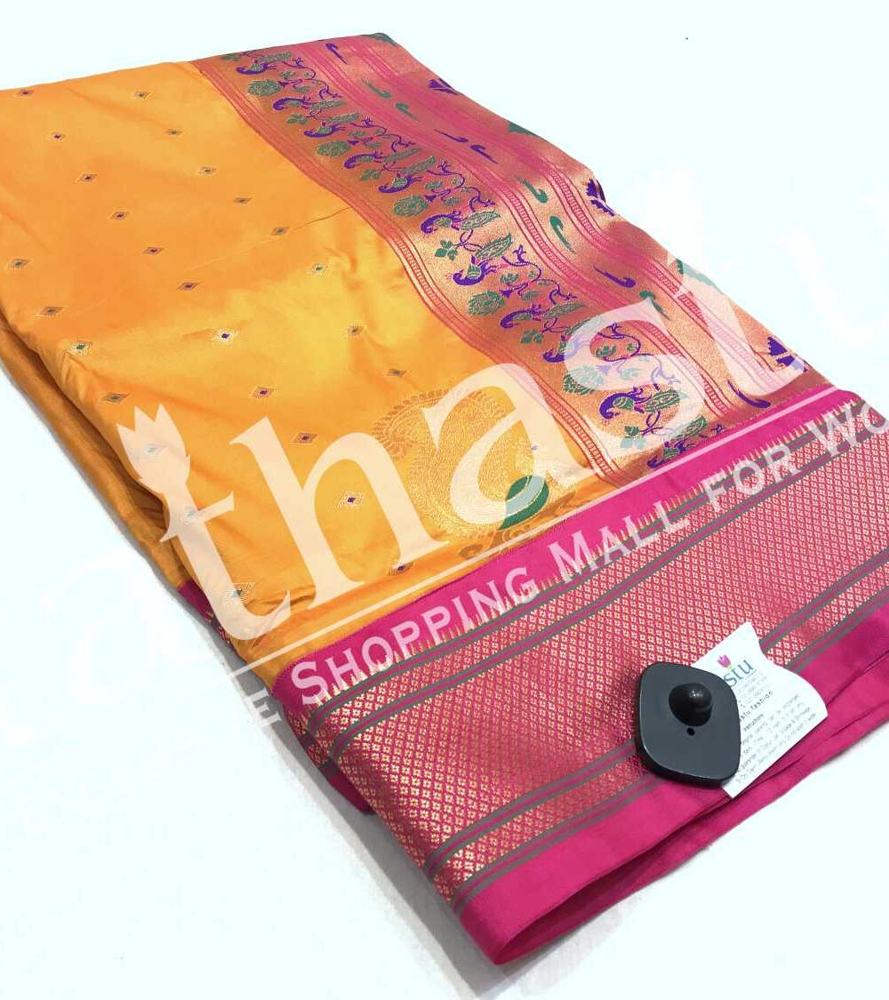 TATHASTU ART SILK PAITHANI 9-YARDS SAREE