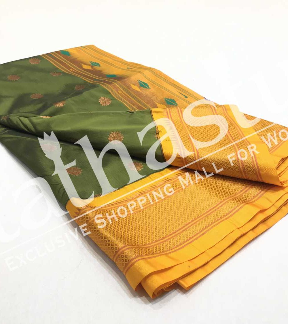 TATHASTU ART SILK PAITHANI 9-YARDS SAREE