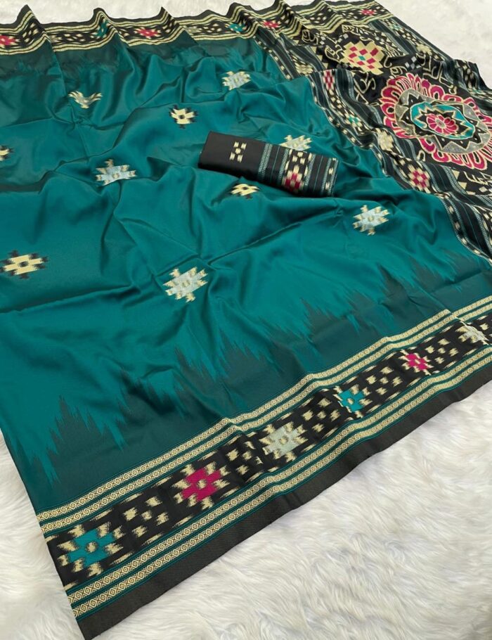 RAW SILK PATOLA 001B