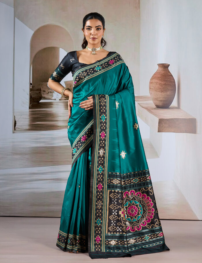 RAW SILK PATOLA 001B