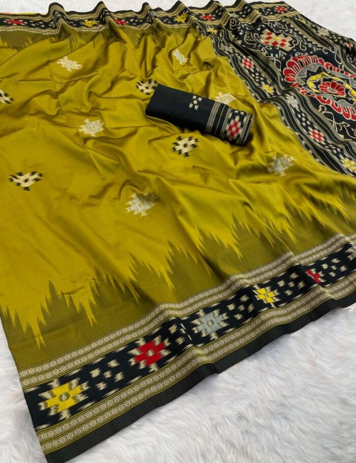 RAW SILK PATOLA 001C