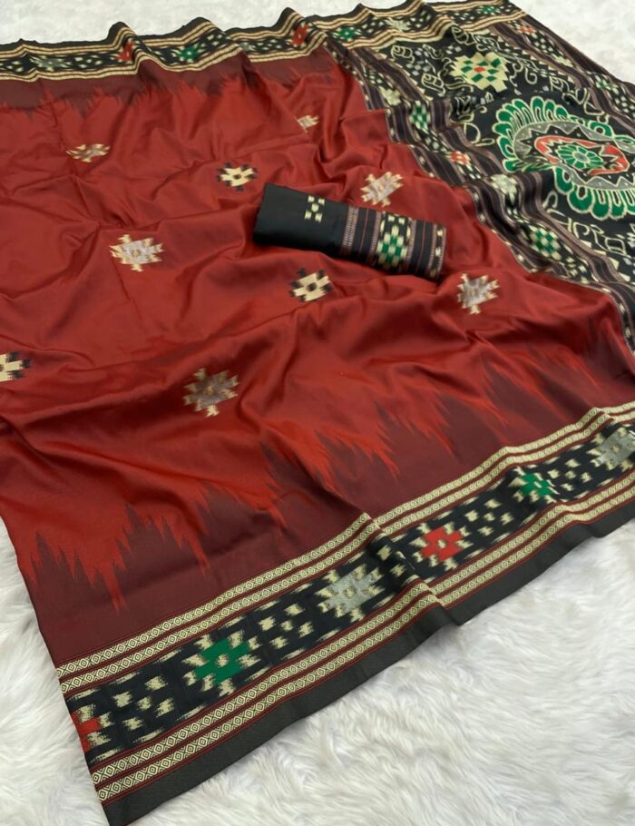 RAW SILK PATOLA 001D
