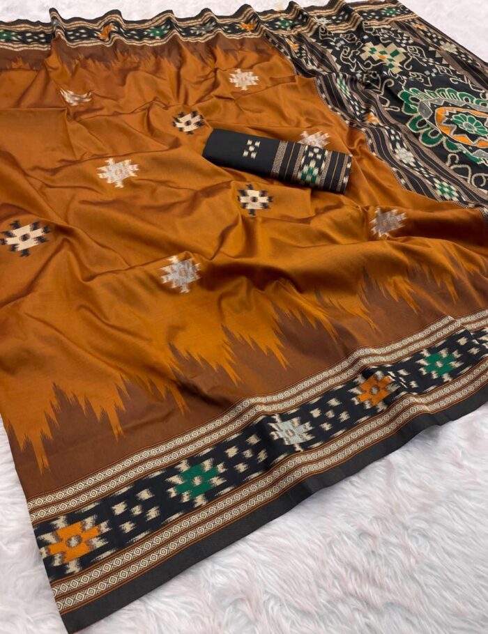 RAW SILK PATOLA 001E