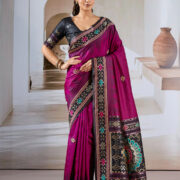 RAW SILK PATOLA 001F
