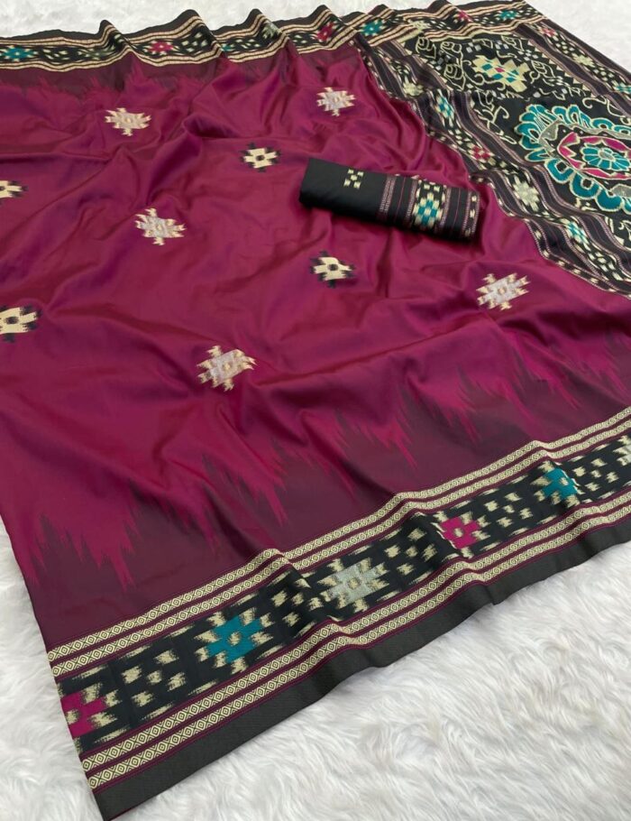 RAW SILK PATOLA 001F