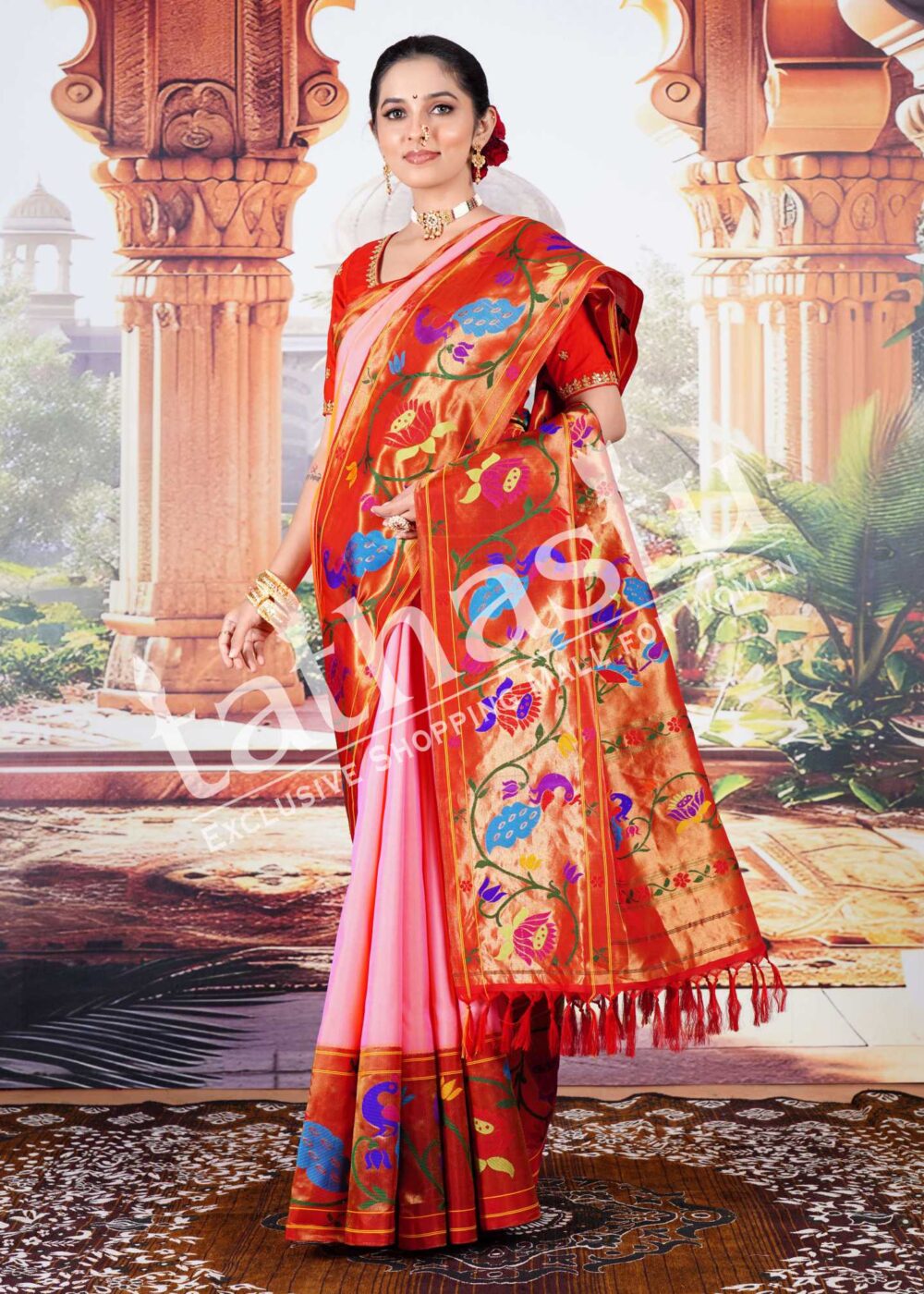 TATHASTU PURE SILK PAITHANI
