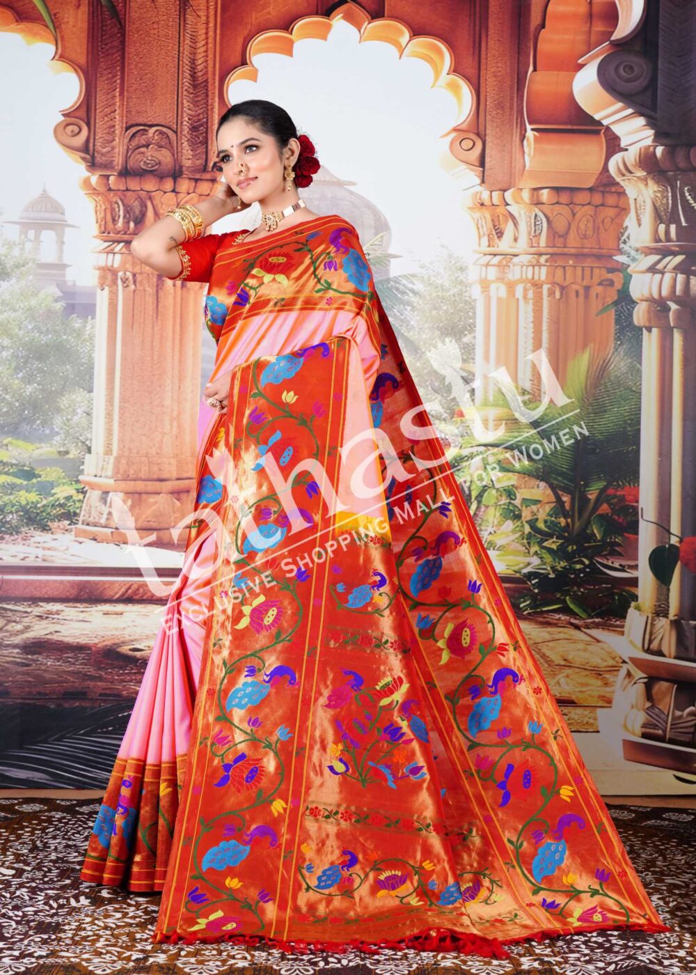 TATHASTU PURE SILK PAITHANI