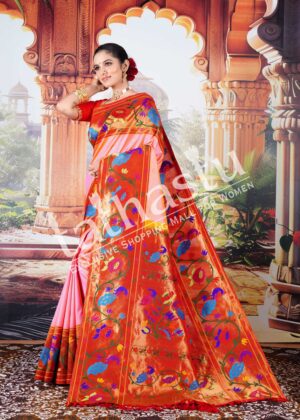 TATHASTU PURE SILK PAITHANI
