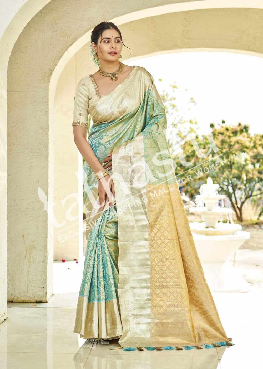 TATHASTU PURE SILK KANJEEVARAM SAREE