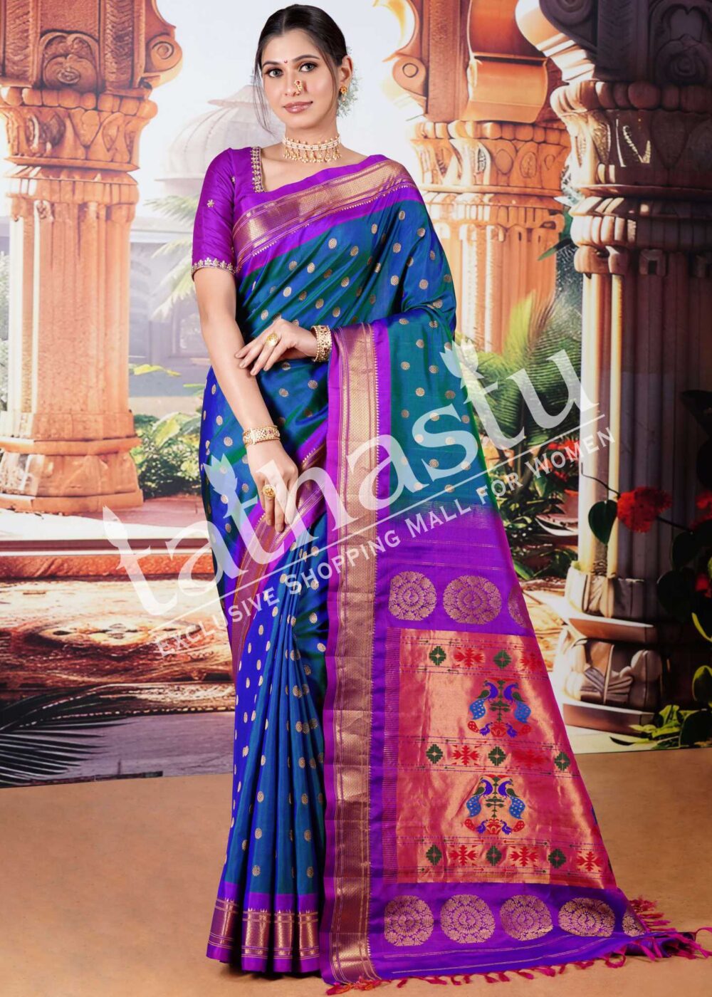 TATHASTU PURE SILK PAITHANI