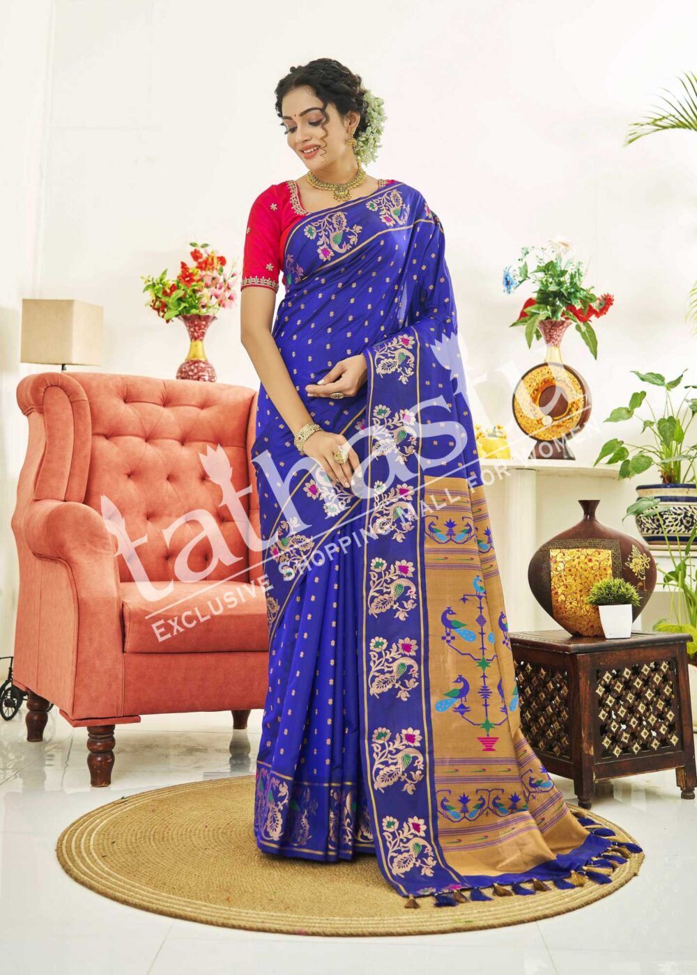 TATHASTU PURE SILK PAITHANI