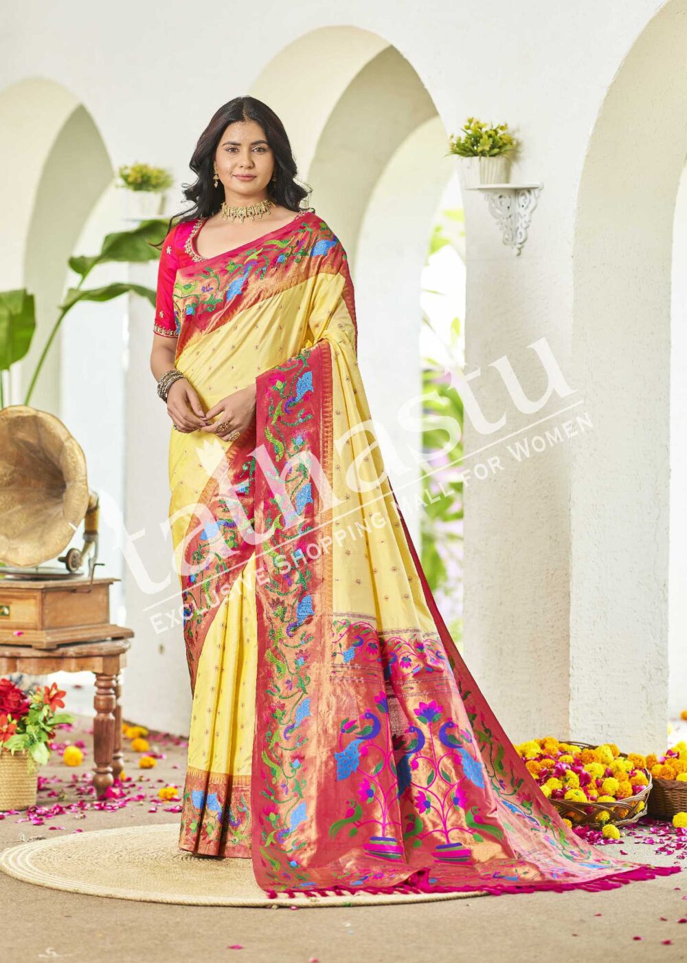 TATHASTU PURE SILK PAITHANI