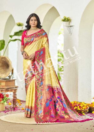 TATHASTU PURE SILK PAITHANI