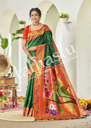 TATHASTU PURE SILK PAITHANI