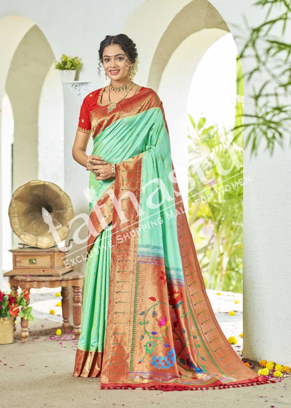 TATHASTU PURE SILK PAITHANI