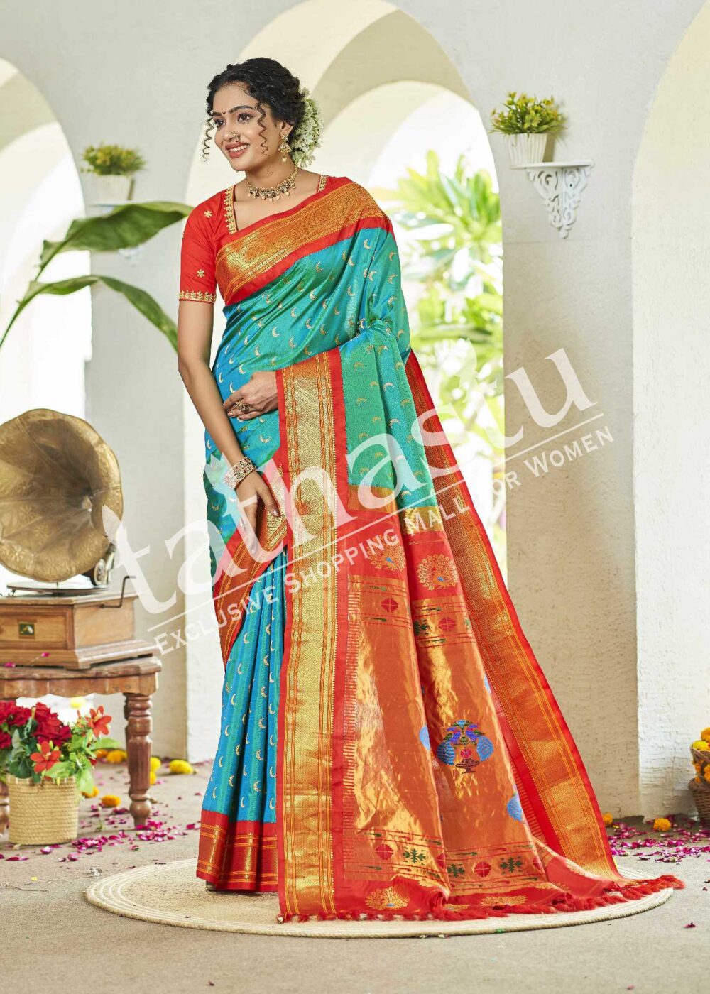 TATHASTU PURE SILK PAITHANI