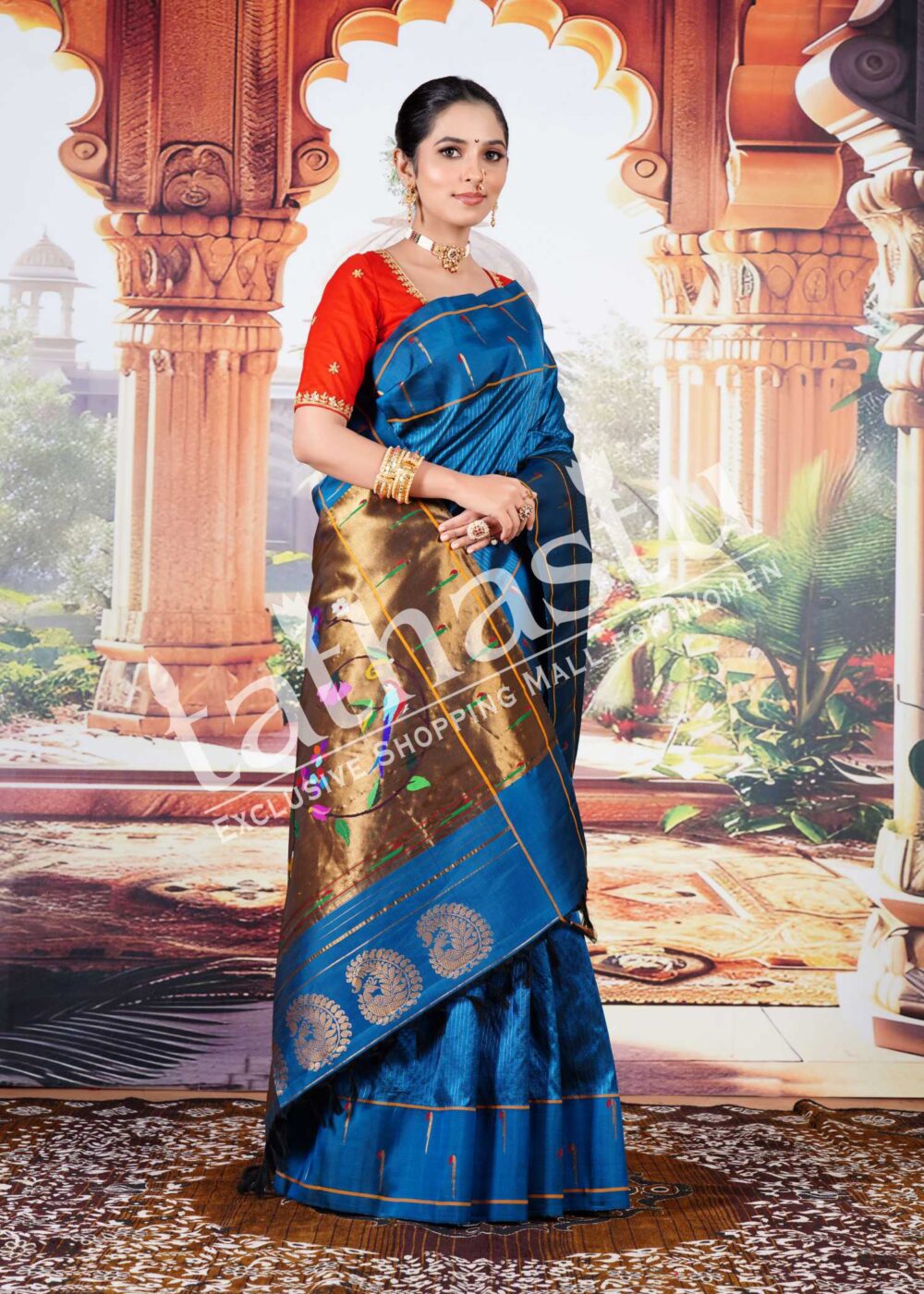 TATHASTU PURE SILK PAITHANI