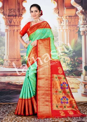TATHASTU PURE SILK PAITHANI