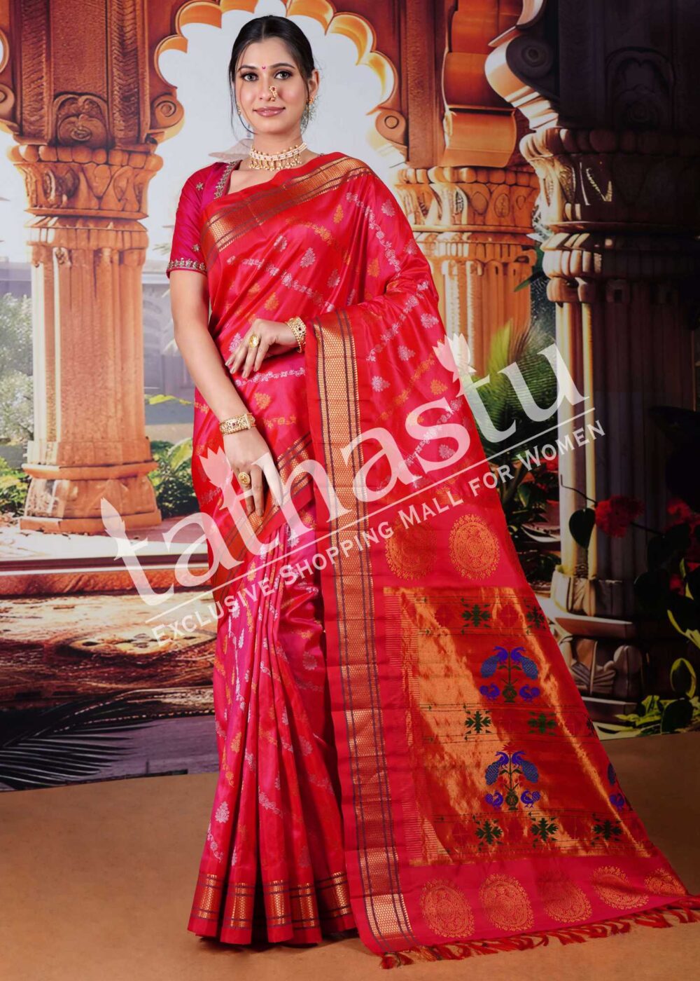 TATHASTU PURE SILK PAITHANI