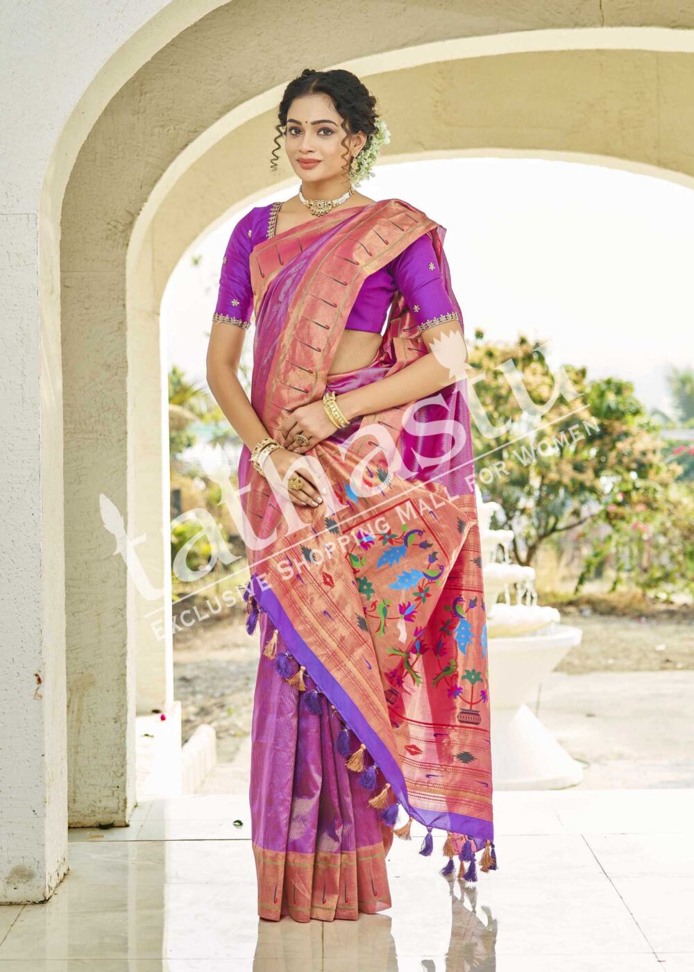 TATHASTU PURE SILK PAITHANI