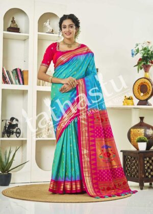 TATHASTU PURE SILK IRKAL SAREE