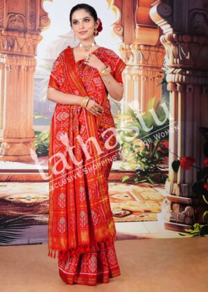 TATHASTU PURE SILK PATOLA SAREE