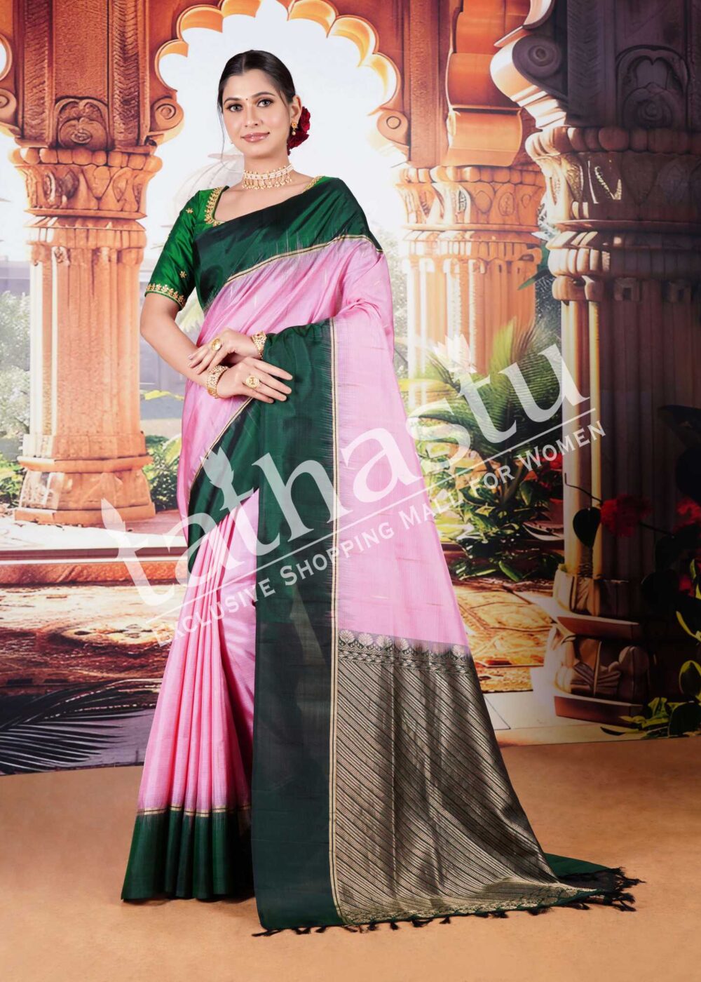 TATHASTU PURE SOFT SILK SAREE