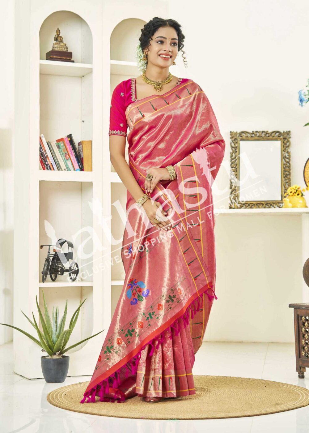 TATHASTU PURE SILK PAITHANI