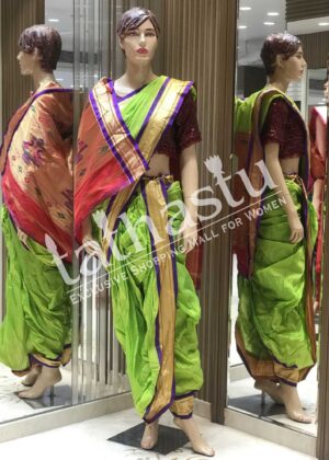 TATHASTU READYMADE 9-YARD SAREE