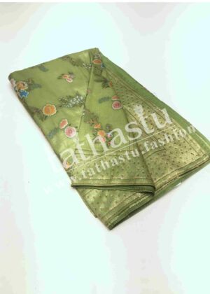 TATHASTU ART SILK BANARASI SAREE