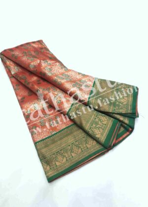 TATHASTU ART SILK BROCADE SAREE