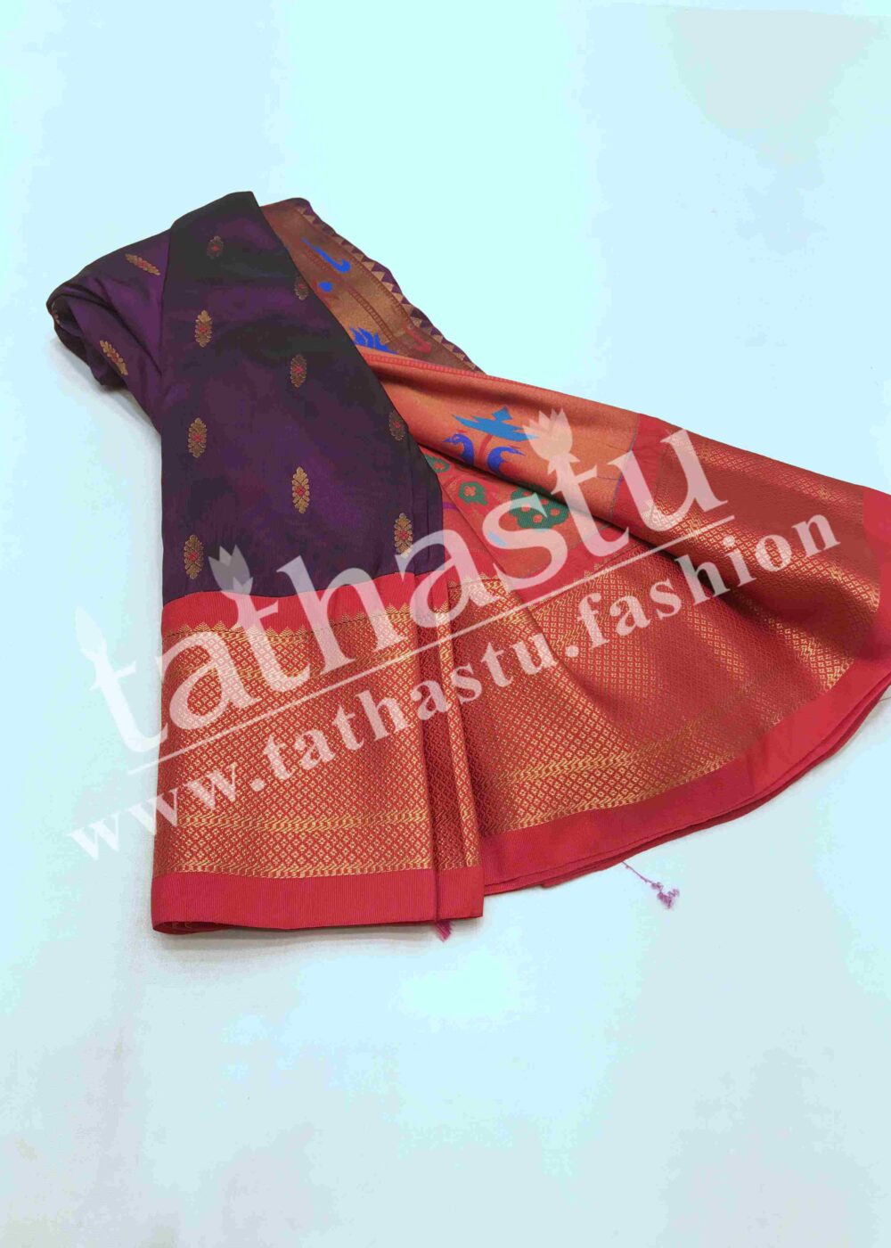 TATHASTU ART SILK KANJEEVARAM SAREE