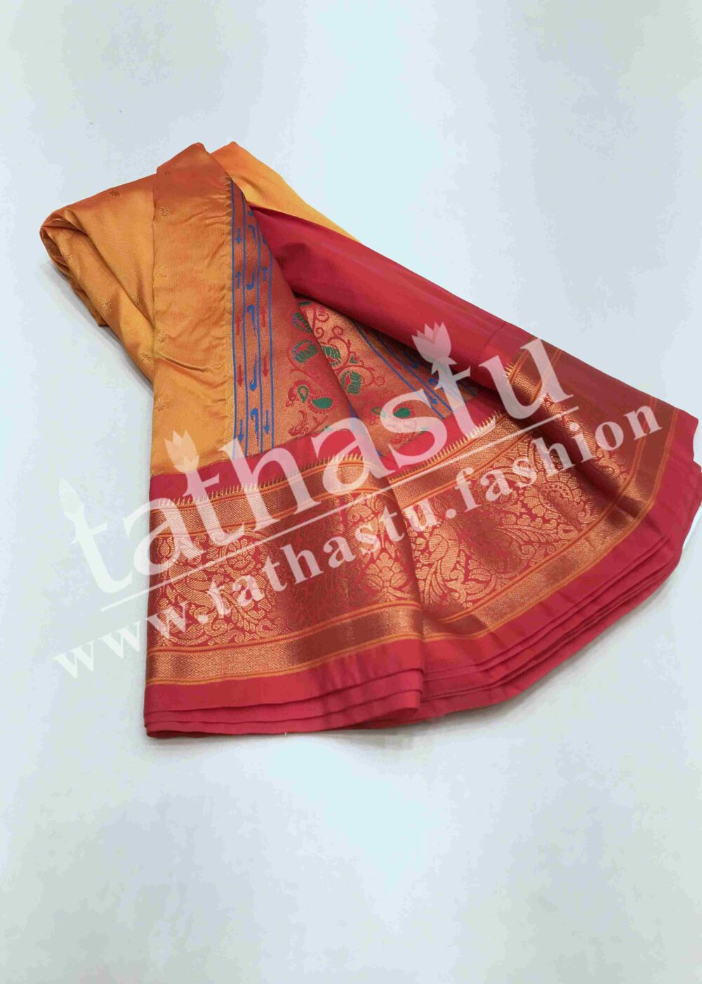 TATHASTU ART SILK KANJEEVARAM SAREE