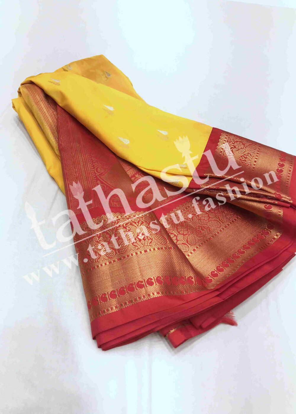 TATHASTU ART SILK KANJEEVARAM SAREE