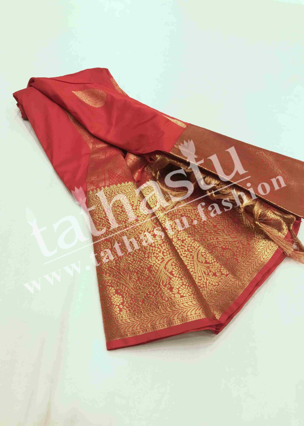 TATHASTU ART SILK KANJEEVARAM SAREE
