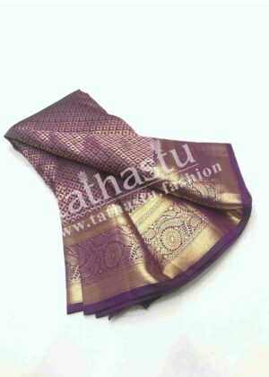 TATHASTU PURE SILK BROCADE SAREE