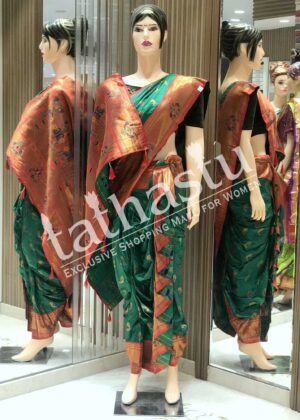 TATHASTU READYMADE 9-YARD SAREE