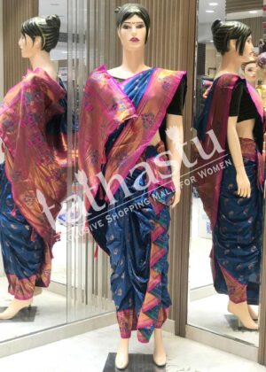TATHASTU READYMADE 9-YARD SAREE