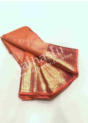 TATHASTU PURE SILK BROCADE SAREE