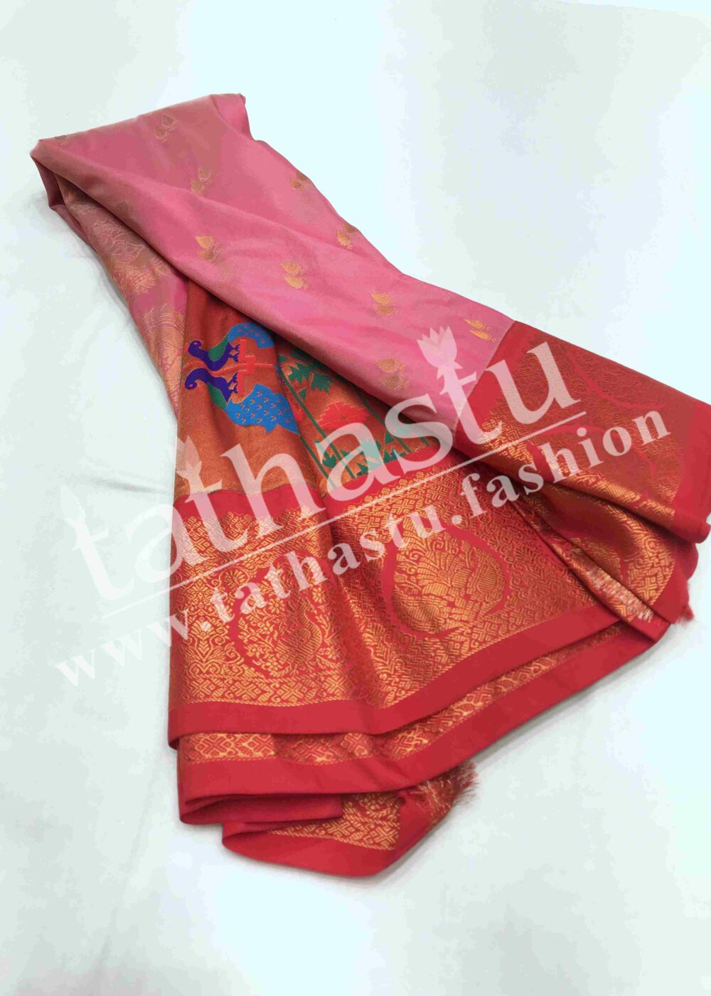 TATHASTU ART SILK KANJEEVARAM SAREE
