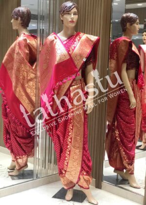 TATHASTU READYMADE 9-YARD SAREE