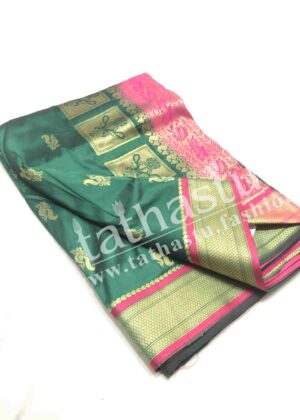 TATHASTU ART SILK PAITHANI 9-YARDS SAREE