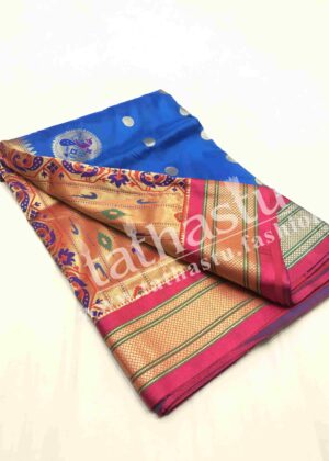 TATHASTU ART SILK PAITHANI 9-YARDS SAREE