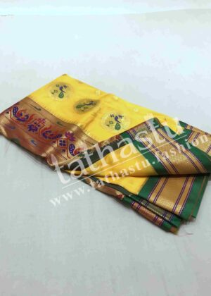 TATHASTU ART SILK PAITHANI 9-YARDS SAREE