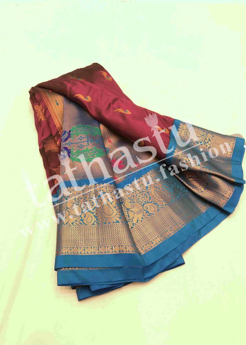 TATHASTU ART SILK KANJEEVARAM SAREE