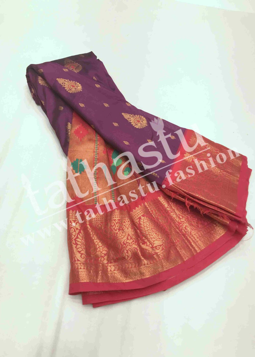 TATHASTU ART SILK KANJEEVARAM SAREE
