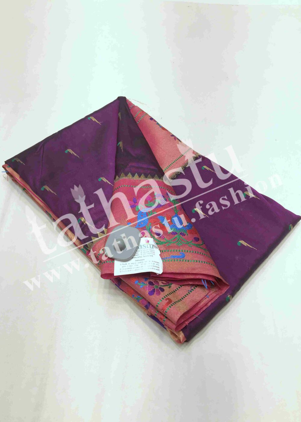 TATHASTU ART SILK PAITHANI