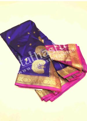 TATHASTU ART SILK PAITHANI 9-YARDS SAREE